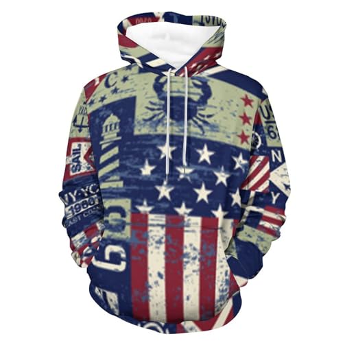 Hoody sweatshirt pull pour homme femme UMENG confortable taille S
