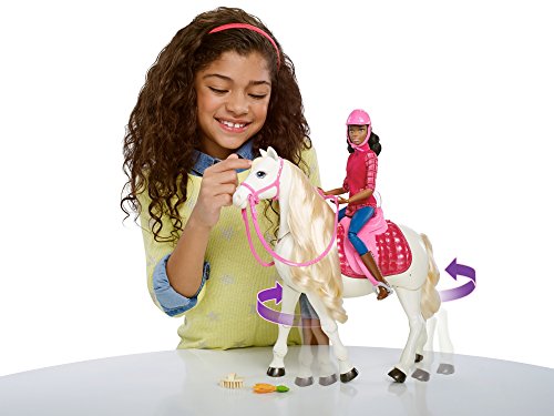 Barbie Dream Horse & Doll, Black Hair #TOP6
