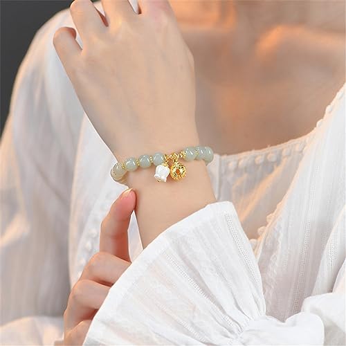 Bracelet en jade de Hetian véritable chaîne de poignet style national - 5