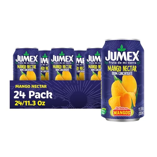 Jumex Mango Nectar | Recyclable Can with Non-BPA Lining | 11.3 Fl Oz (Pack of 24)