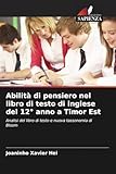  Abilità di pensiero nel libro di testo di inglese del 12° anno a Timor Est: Analisi del libro di testo e nuova tassonomia di Bloom