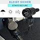 CXTM 8 poliger Anhängerstecker, Premium Anhänger Stecker - 8/13 polig Schraubkontakt nach ISO 11446, für 12 V Hänger, inkl. Parking Cover, 13 polieger Stecker