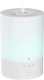 Umidificador de Ar Ultrassônico Inteligente com RGB Luz, Difusor de Aromas, Difusor de Oleo Essencial, Pode ser operado por celular, 2.5L