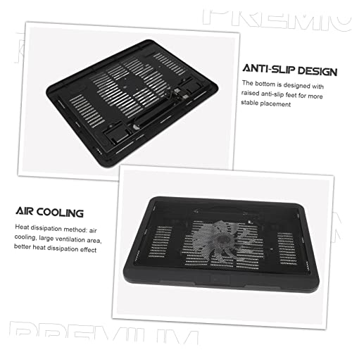 Base ergonómica para laptop con ventilador miniatura 5