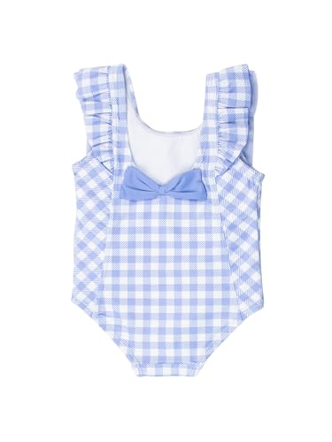 Image of RuffleButts Baby /Toddler Girls Ruffle Strap One Piece Swimsuit w /UPF 50+ Sun Protection