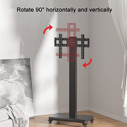 Soporte móvil para TV de 32-65 pulgadas ajustable en altura miniatura 5