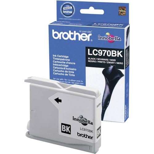 Brother LC970M Cartuccia d'Inchiostro, 300 Pagine Stampate, Standard, Magenta : Brother