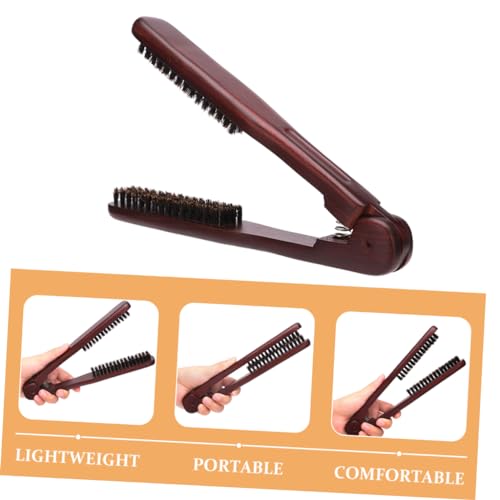 VICASKY Cepillo Peine para Alisado de Cabello de Doble Cara Estático, Portátil, Ergonómico para Peinar y Alisar, Ligero miniatura 6