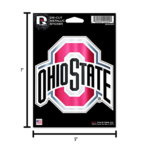 Rico Industries Nfl Chicago Bears Die Cut Metallic Sticker #TOP6