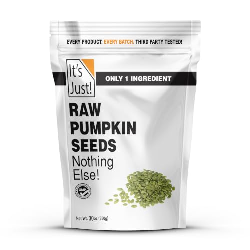 It's Just - Pumpkin Seeds (Pepitas), Raw/Unsalted, 30oz