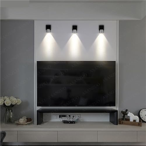 Aplique de pared LED de aluminio rosa para iluminar esquinas oscuras y escaleras 5