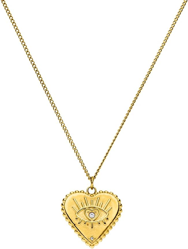 Ketting the good life met logo's en steentjes Ketting the good life met logo's en steentjes