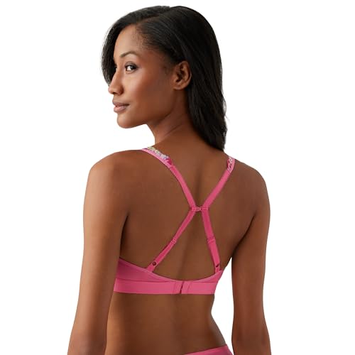 Image of Wacoal Women's Embrace Lace Lightly Lined Wire Free Mid Coverage Bralette, 852191