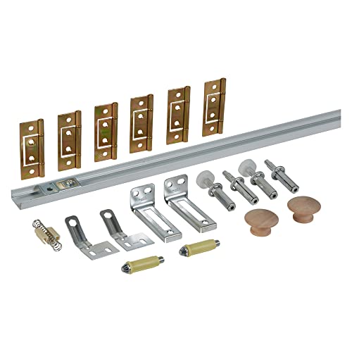Kits de Herrajes para Puertas Plegables Bi-Fold de National Hardware y Richelieu Hardware, 48 pulgadas y 24 pulgadas miniatura 3