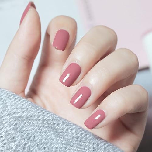 Esmalte de uñas morado mate NovaCharm rápido secado miniatura 5