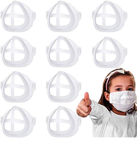 10 pack plastic 3d mask bracket for kids children inner support r…
