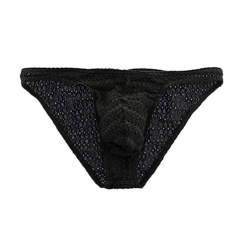 Mens Underwear Fashion Sexy Adult Low Rise Men's Open Hip Polyester Triangle Pants Loose Underwear Mens Briefs Underwear2