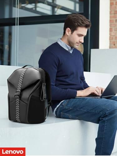 Image of Lenovo Legion Gaming Laptop Backpack GB700 - Extra Large, Fits Up to 16-Inch Computer - Anti-Theft Lock, Damage Protection, Water-Resistant Travel Bag with Organized Compartments - Black