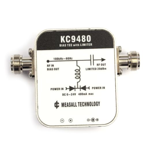 Fegtrtyoa KC9480 Alimentatore DC Bias 1MHz-6GHz per Amplificatore di Antenna