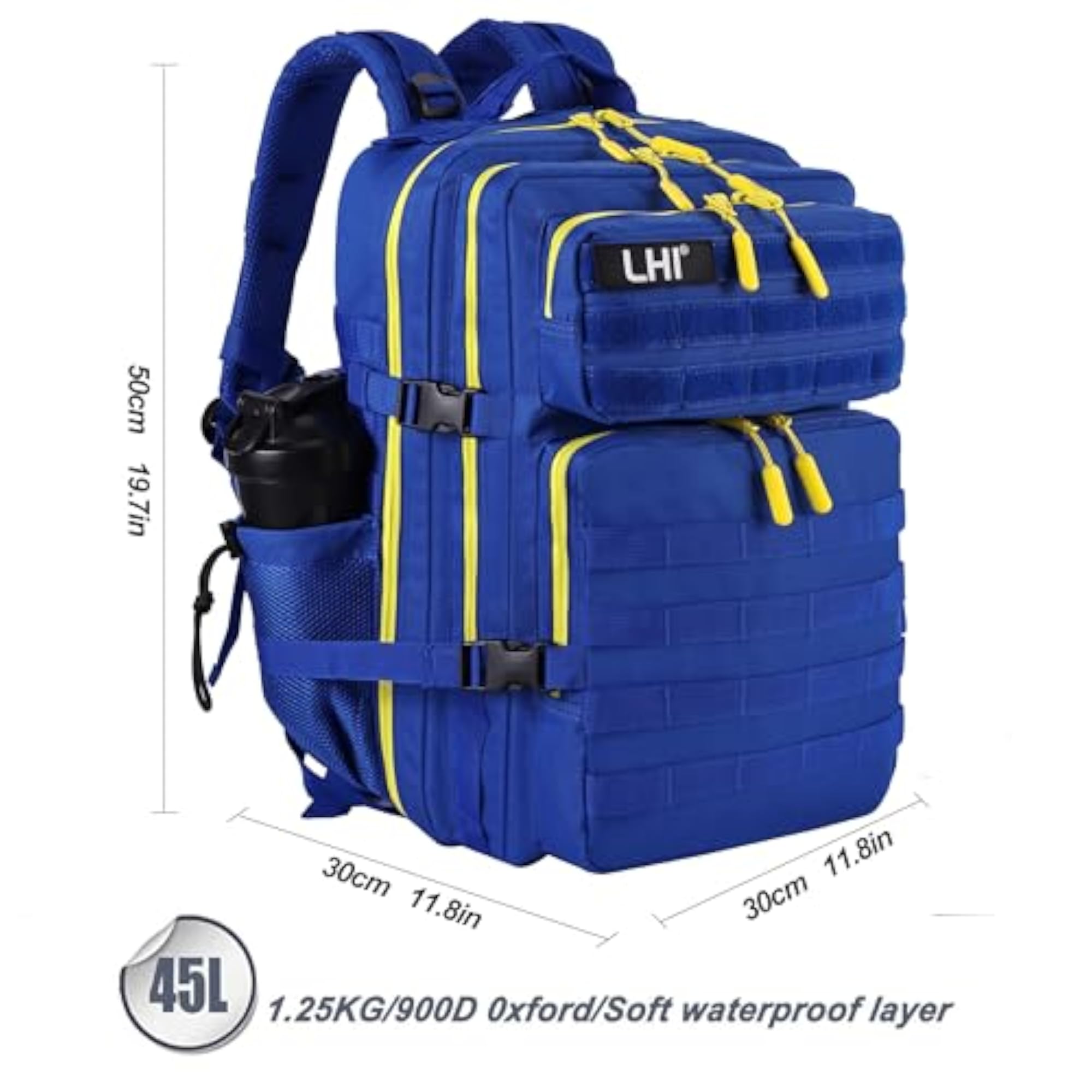 Military Tactical Backpack for Men and Women 45L