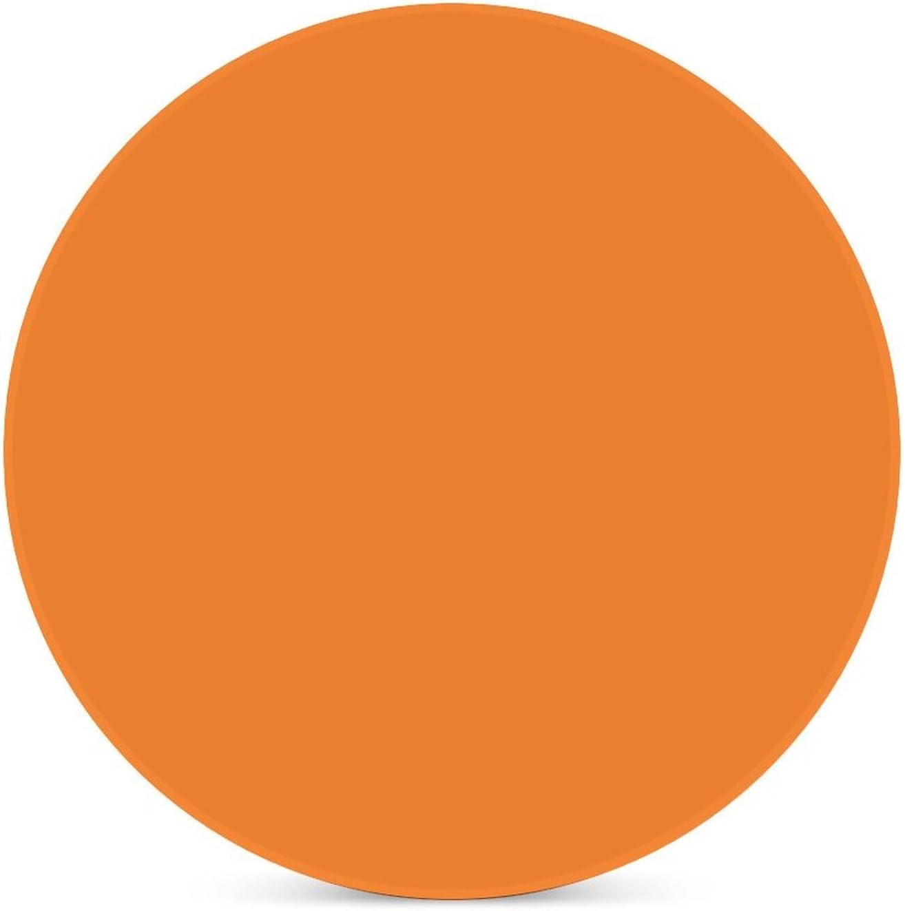 6PCS Beauty Burnt Orange Coasters Non-Slip Round Drink Coasters with Ceramic Stone and Cork Base, Heat Resistant Absorbent 33.00Stone Coaster Set for Kinds of Mugs and Cups, 4 Inch