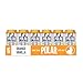 Polar Seltzer Water Orange Vanilla, 12 fl oz cans, 18 pack