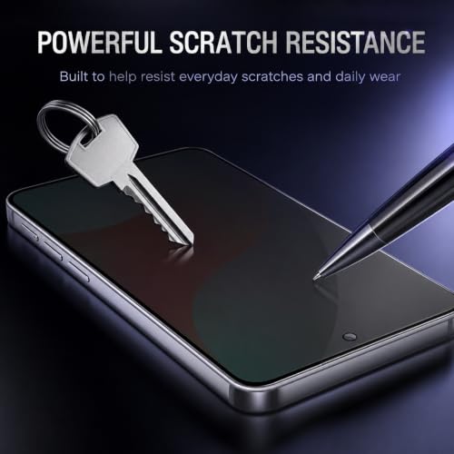 Image of FIRST MART Privacy Tempered Glass for Samsung Galaxy M47 With Cable Guard & Installation Kit | Anti-Spy 9H Screen Protector, Edge-to-Edge, Case-Friendly | Black