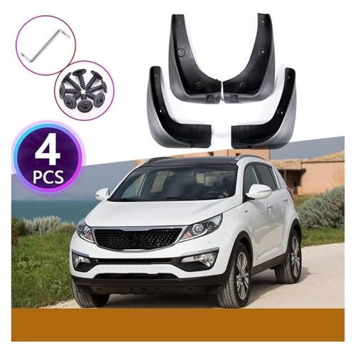 Guardabarros para Kia Sportage SL 2011-2016 protectores contra salpicaduras 2