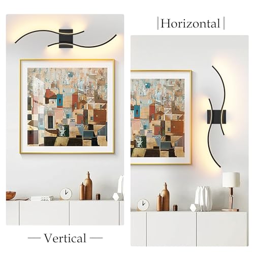 Image of KARTOOSH Hardwired LED Vanity Lights for Bathroom | 2 Pack 31.5 Inch, 3CCT Dimmable, Waterproof, Rustproof, Bathroom Light Fixtures Over Mirror
