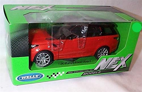 Welly nex models LAND R0VER RANGE R0VER Sport (2015) in Metallic Orange vehicle 1:24 scale diecast model