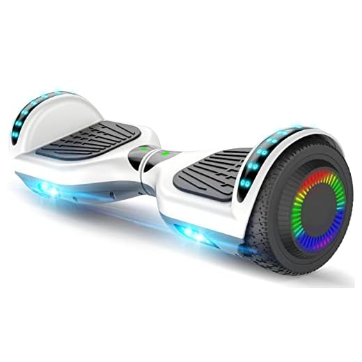 Felimoda Hoverboard with Speaker and LED Lights, 6.5" Self-Balancing Scooters Hoverboard for Kids