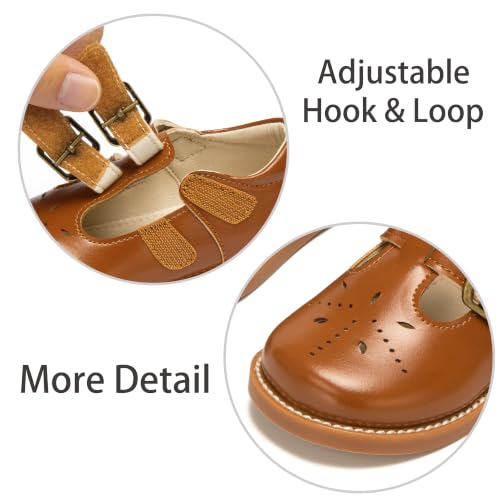 Image of ESTINE Toddler Girls Mary Jane Oxford Dress Shoes Wedding & School Party Uniform