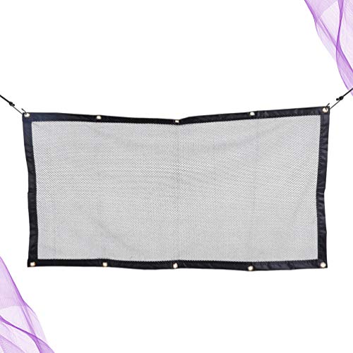 BESPORTBLE 115 x 62 cm banco traseiro barreira divisória para motorista de animais de estimação, cer