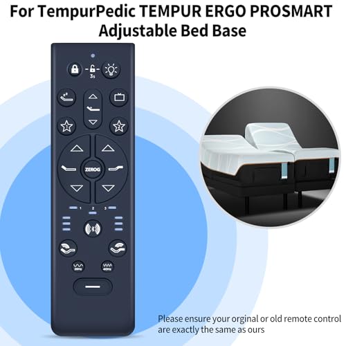 Télécommande Tempur Ergo Prosmart pour ajuster votre lit et retrouver le confort - 2