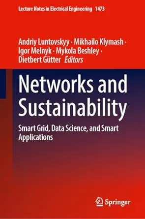 Networks and Sustainability: Smart Grid, Data Science, and Smart Applications-Wow! eBook