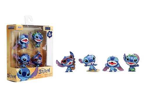 Image of Jada Disney Stitch Metalfigs 4-Pack - Die-Cast Figures, 2.5 inch Scale