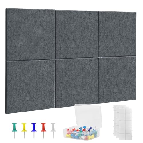 【Il piacere del bricolage】Il nostro bacheca sughero in feltro può essere installato senza fori. Con le strisce adesive fornite, si può fissarlo in modo sicuro e, quando lo si toglie, le pareti non vengono danneggiate. Basta semplicemente pulire la parete, applicare le strisce adesive e premere. Può essere tagliato a piacimento in piccoli quadrati, in modo che si possano creare a piacimento motivi per le pareti, mostrando la propria creatività e creando un pannello d'affichage personale.