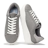 Picture of Project Cloud Platform Sneakers for Women – Lightweight Womens Sneakers with Memory Foam Insole – Non Slip Lace-Up Womens Shoes – Perfect Summer Shoes for Women 2025 (Bossy-1, LTGREY, 8.5)