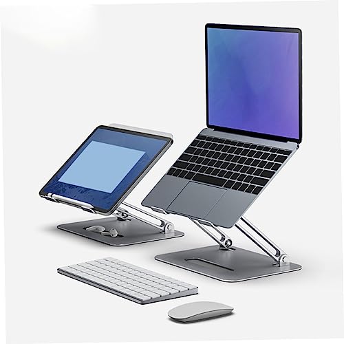 Base fresca para laptop ajustable de aluminio con doble ventilador miniatura 2