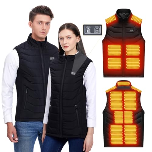 Noiclub Electric Heated Vest for Men and Women - Adjustable Thermal Clothing for Outdoor Activities