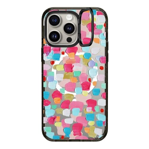 Coque iPhone 15 Pro Max incassable CASETiFY anneau support MagSafe Confettis