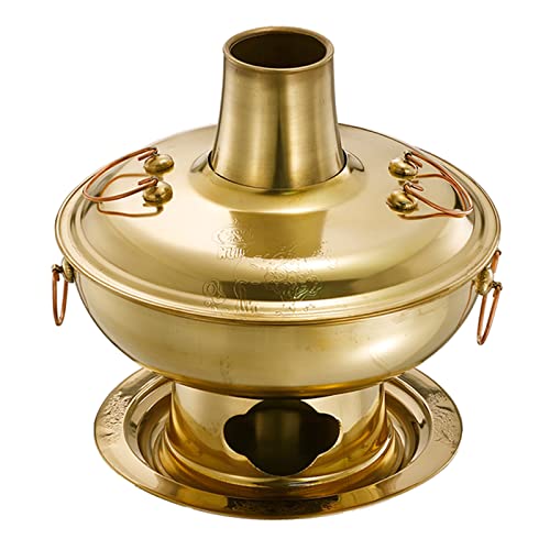 Olla caliente de cobre vintage para hot pot 28cm