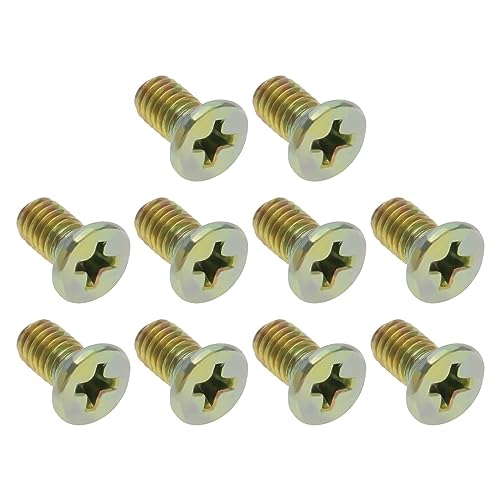 OTOTEC 10 Stück Stichsägen-Grundplatten-Schrauben M4x8mm Kompatibel mit Makita 4350FCT 4351FCT BJV140 BJV180 DJV180