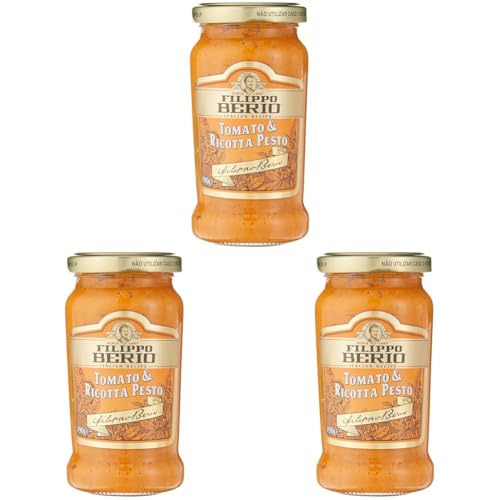 Image of Filippo Berio Tomato & Ricotta Pesto, 6.7 Oz 190 G (Pack of 3)
