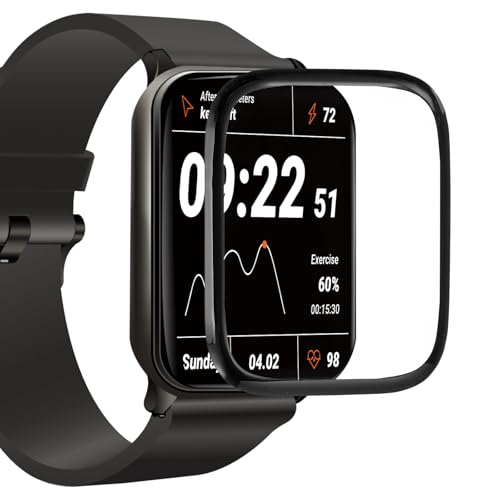 Protecteur d'écran incurvé HARFINGTON pour montre 34x41mm en verre trempé HD x4