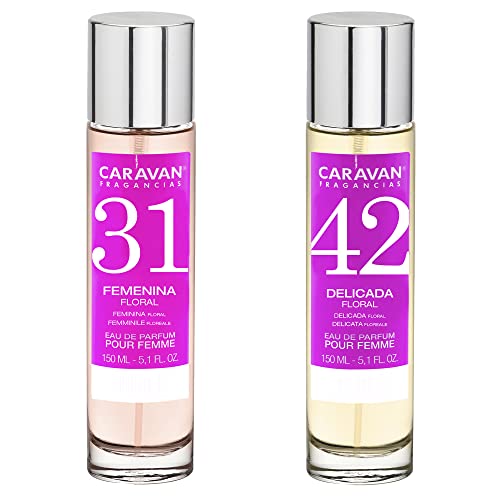 Set de 2 Perfumes Caravan Para Mujer Nº42 y Nº 31