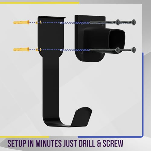 Image of ENERLITES Tesla EV Charger Holster Wall Mount, for All Tesla Models