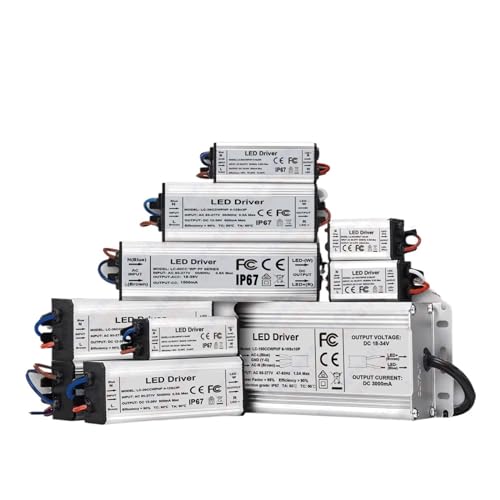Pilote LED AC 110V 220V transformateur éclairage extérieur étanche IP67 100W 3A
