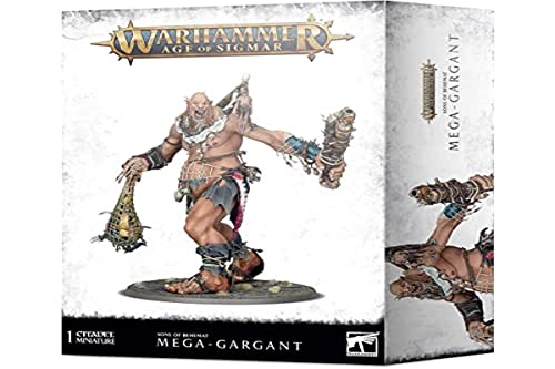 Sons of Behemat Mega-Gargant Noir Warhammer AoS : une pièce de collection
