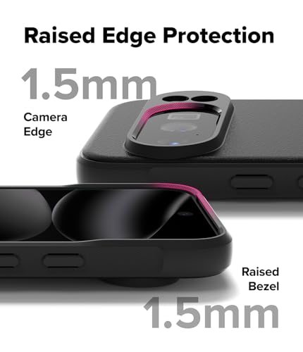 Image of Ringke Onyx for Google Pixel 10 Pro Case [Feels Good in The Hand] Oil & Dirt Resistant, Enhanced Camera Lens Protection, Comfortable Grip, Non-Slip, Lightweight Cover - Black